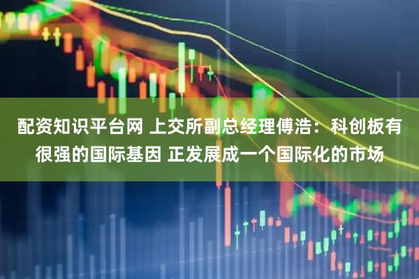 配资知识平台网 上交所副总经理傅浩：科创板有很强的国际基因 正发展成一个国际化的市场